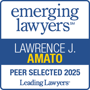 Lawrence Amato emerging Lawyers badge 2025