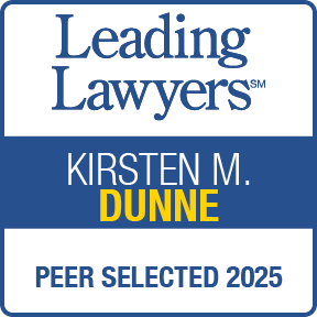 Kirsten Dunne Leading Lawyers 2025 badge