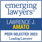 Emerging Lawyers - Lawrence J. Amato - Peer selected 2023