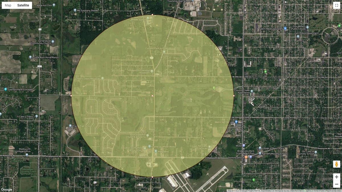 Beach Park Chemical Spill