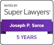 Super Lawyers - Joseph P. Sorce - 5 Years