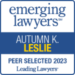 Emerging Lawyers - Autumn K. Leslie - Peer selected 2023