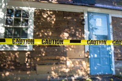 Garfield Park porch collapse