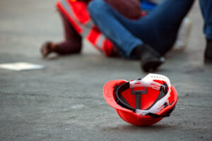 construction worker injured on site